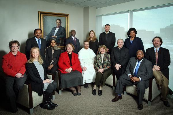 Group photo of Johns Hopkins Bayview Medical Center chaplains.