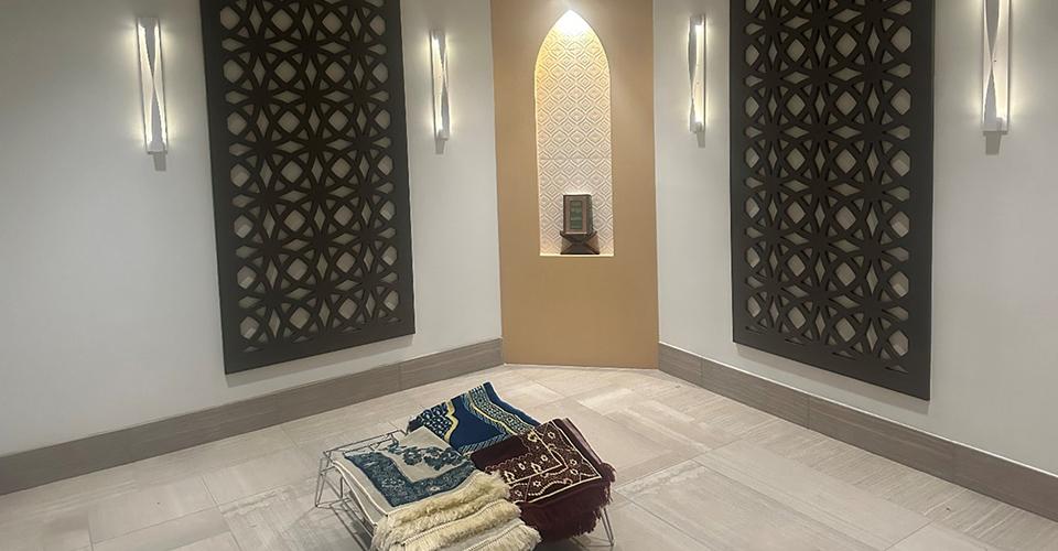 Muslim prayer Room